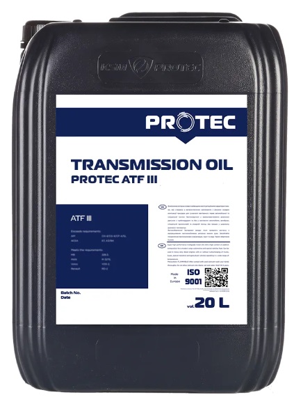 Олива трансмісійна ПРОТЕК АTF ІІІ , 20л